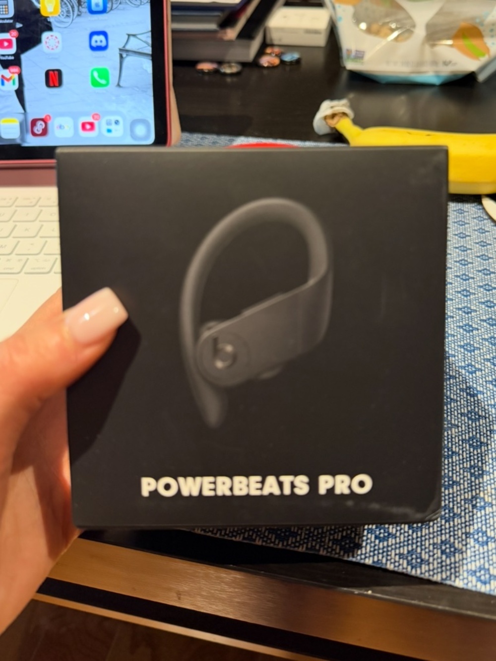 Like New Dr. Dre Powerbeats Pro Full Wireless Black Headphones
